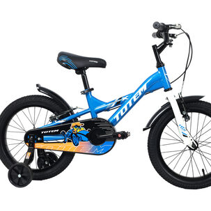 Bicicleta Totem Infantil Aro 16 Rock-x Color Azul