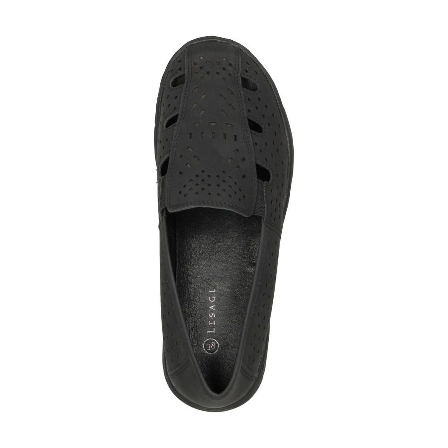 Mocas&iacute;n Mujer Lesage Black image number 4.0