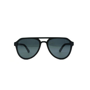 Anteojo De Sol Pilot Palo De Rosa Negro Lenzi