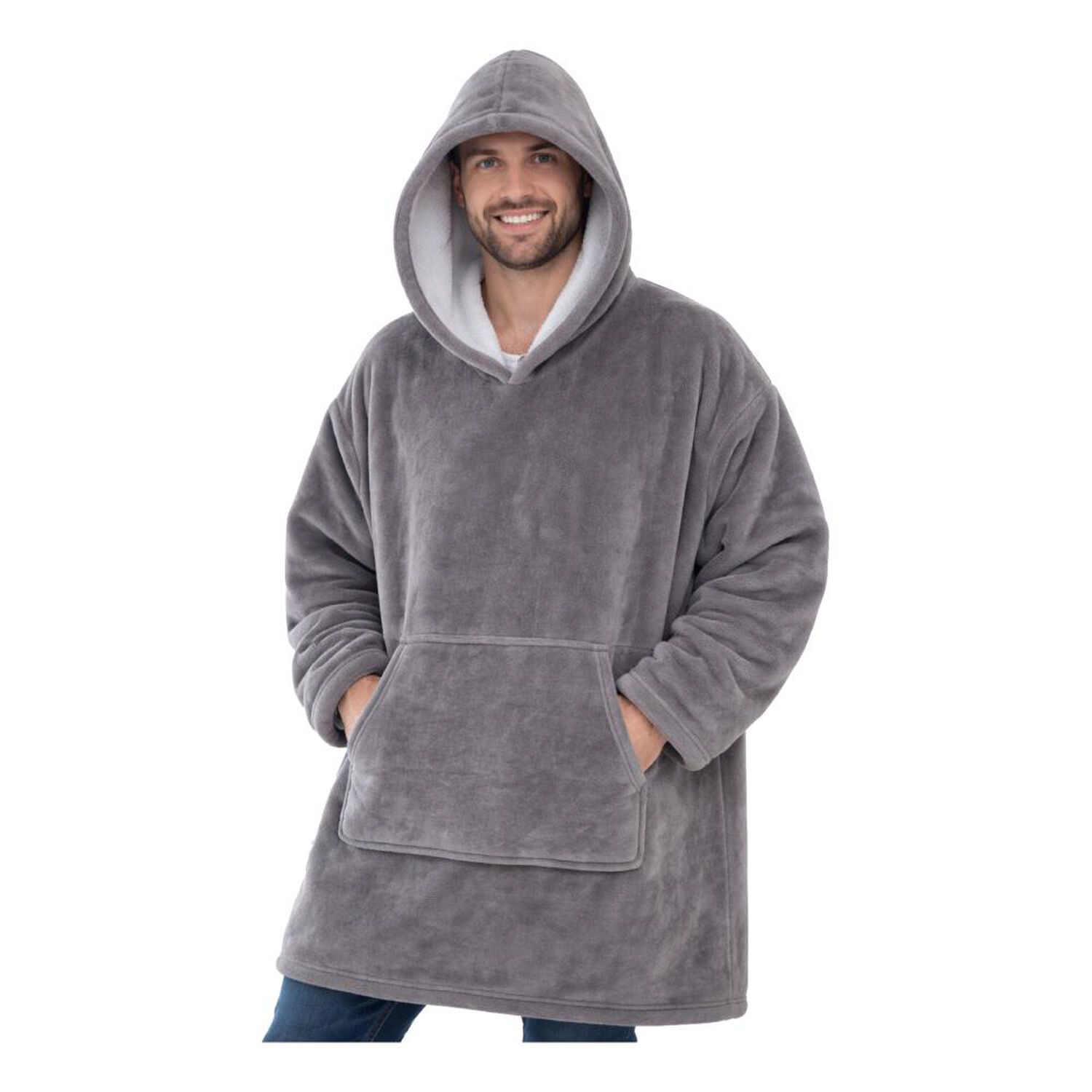 Frazada Sherpa Casaideal Poncho image number 0.0