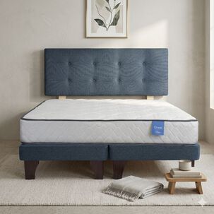 Cama Europea 2 Plazas 190 Rest Respaldo Berna