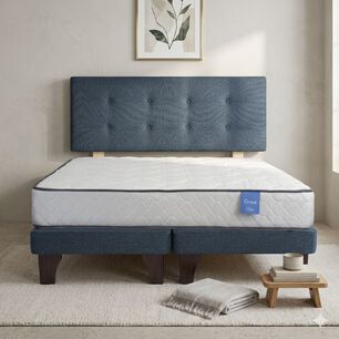 Cama Europea 2 Plazas 190 Rest Respaldo Berna