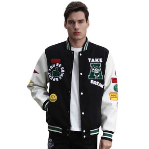 Chaqueta Universitaria Bomber Luxury