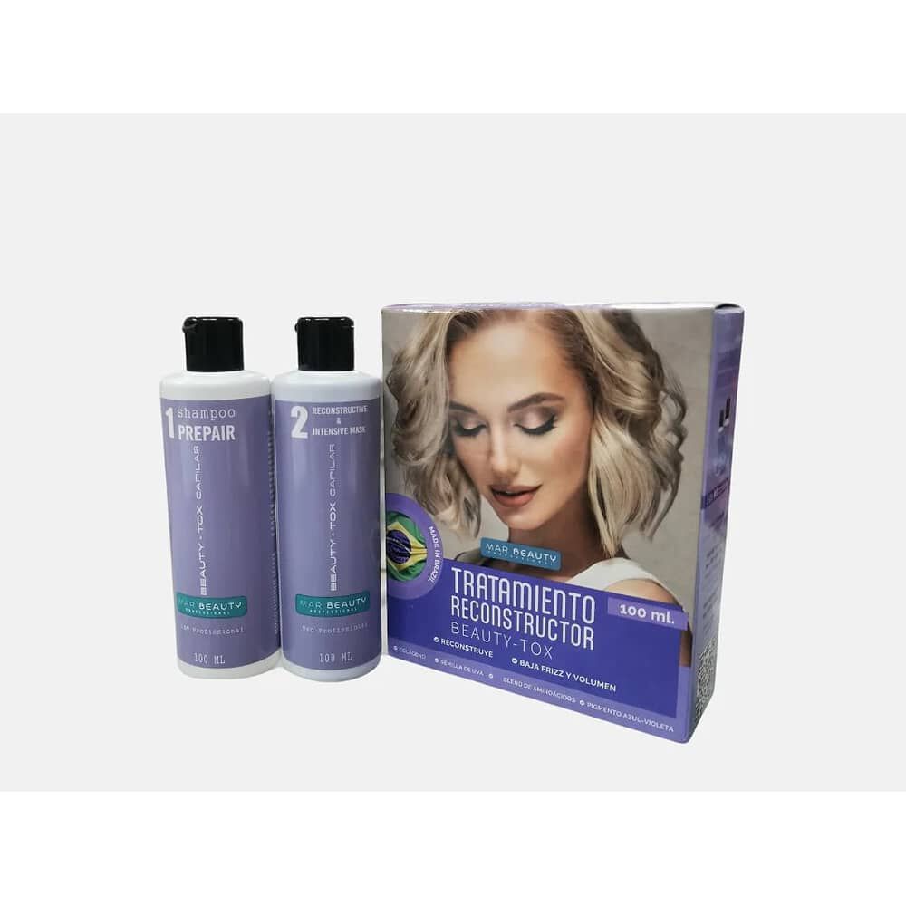Kit Tratamiento Reconstructor Beauty-tox 100ml C/u 2 Pasos Marbeauty image number 3.0