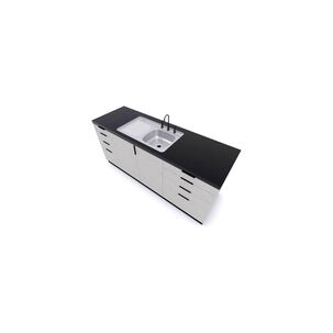 Lavaplatos Sobreponer 800x500 Combinaci&oacute;n Izquierdo Splendid