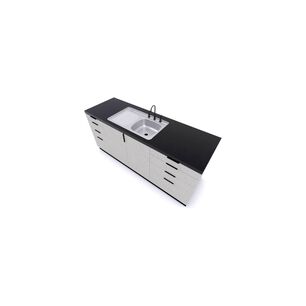 Lavaplatos Sobreponer 800x500 Combinaci&oacute;n Izquierdo Splendid