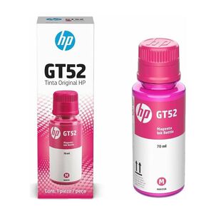 Botella De Tinta Hp Gt52 8000 P&aacute;ginas Magenta Original