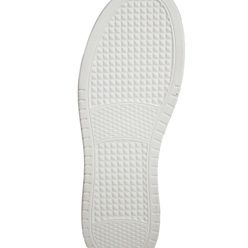 Zapatilla Cuero Arden Blanco Dorado image number 5.0