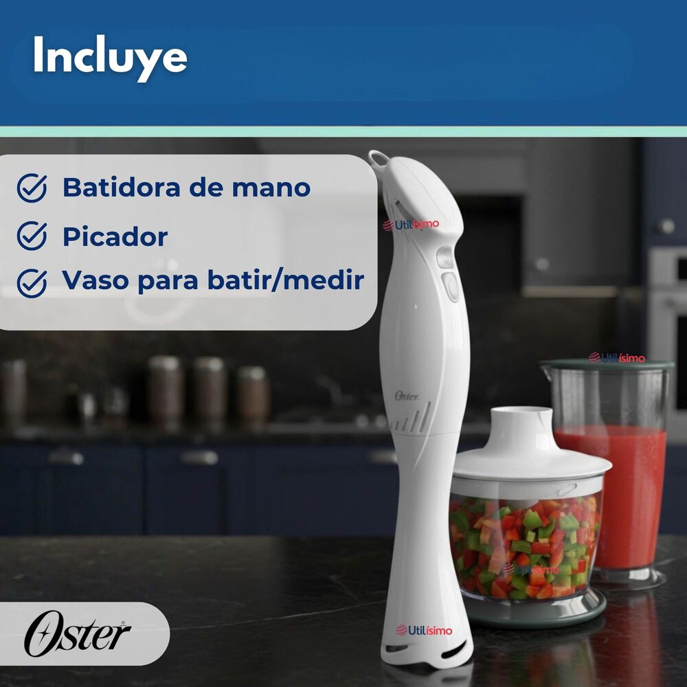 Batidora De Inmersi&oacute;n Oster Con Picatodo 2612 image number 2.0