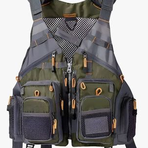 Chaleco De Pesca Con Mochila Salvavidas
