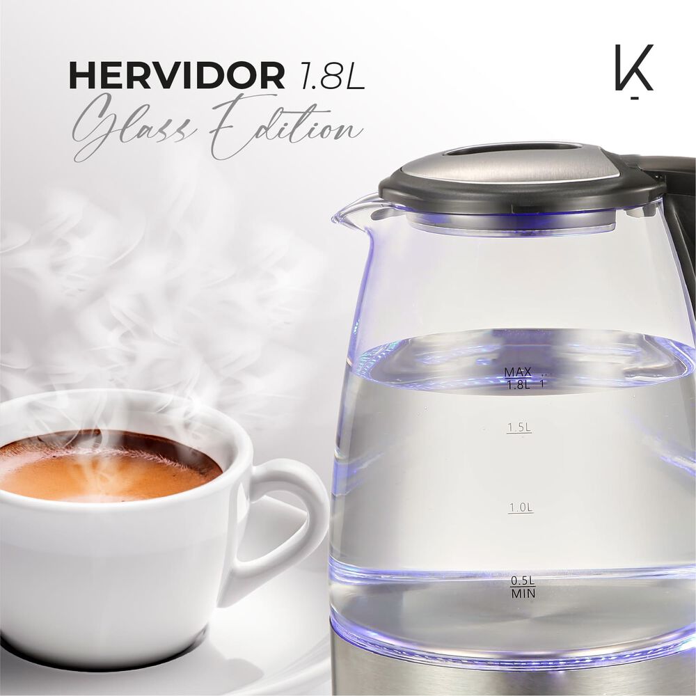 Hervidor Glass Edition 1.8 Litros Kitchen-it image number 4.0