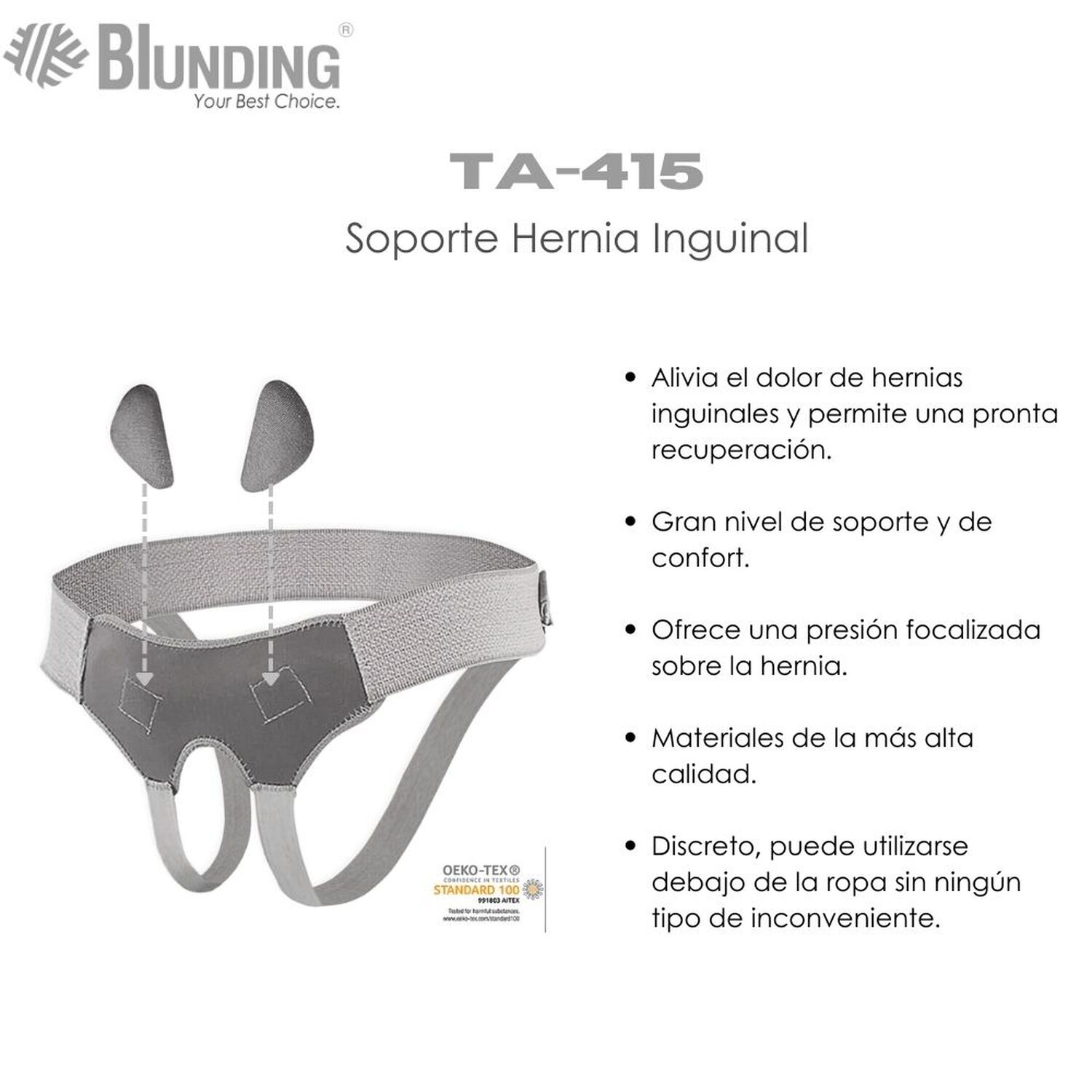 Soporte Para Hernia Inguinal Talla Xl-blunding image number 2.0
