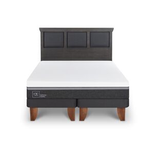 Cama Europea Cic Ortopedic Advance / King / Base Dividida + Respaldo