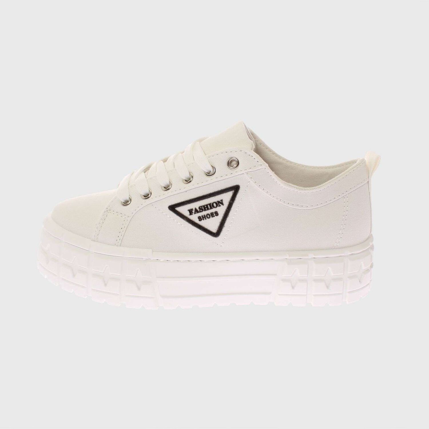 Zapatilla Lona Blanco Andarina Art. 5la7white image number 4.0