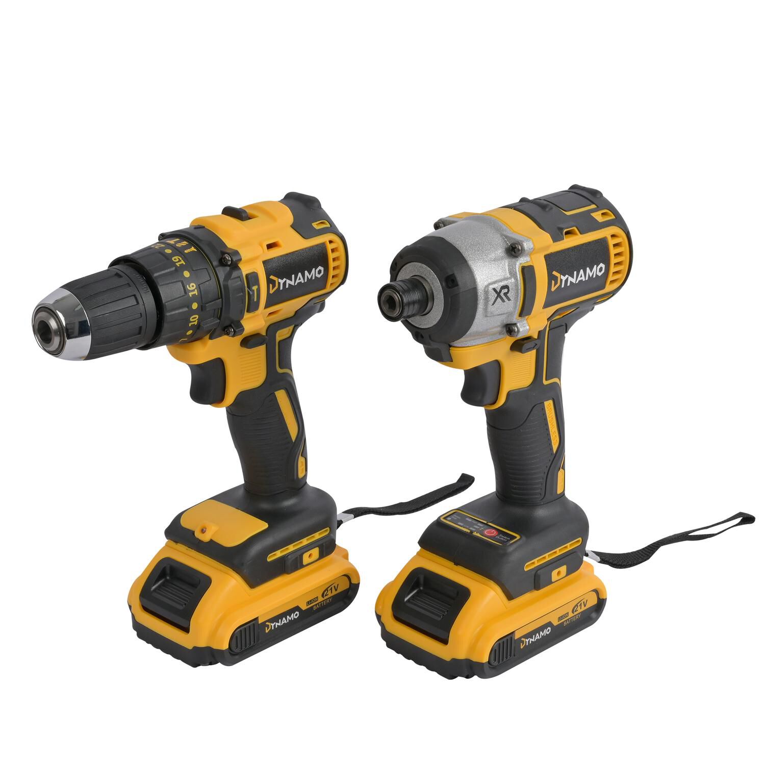 Pack Taladro Percutor + Atornillador De Impacto 21v Dynamo image number 7.0