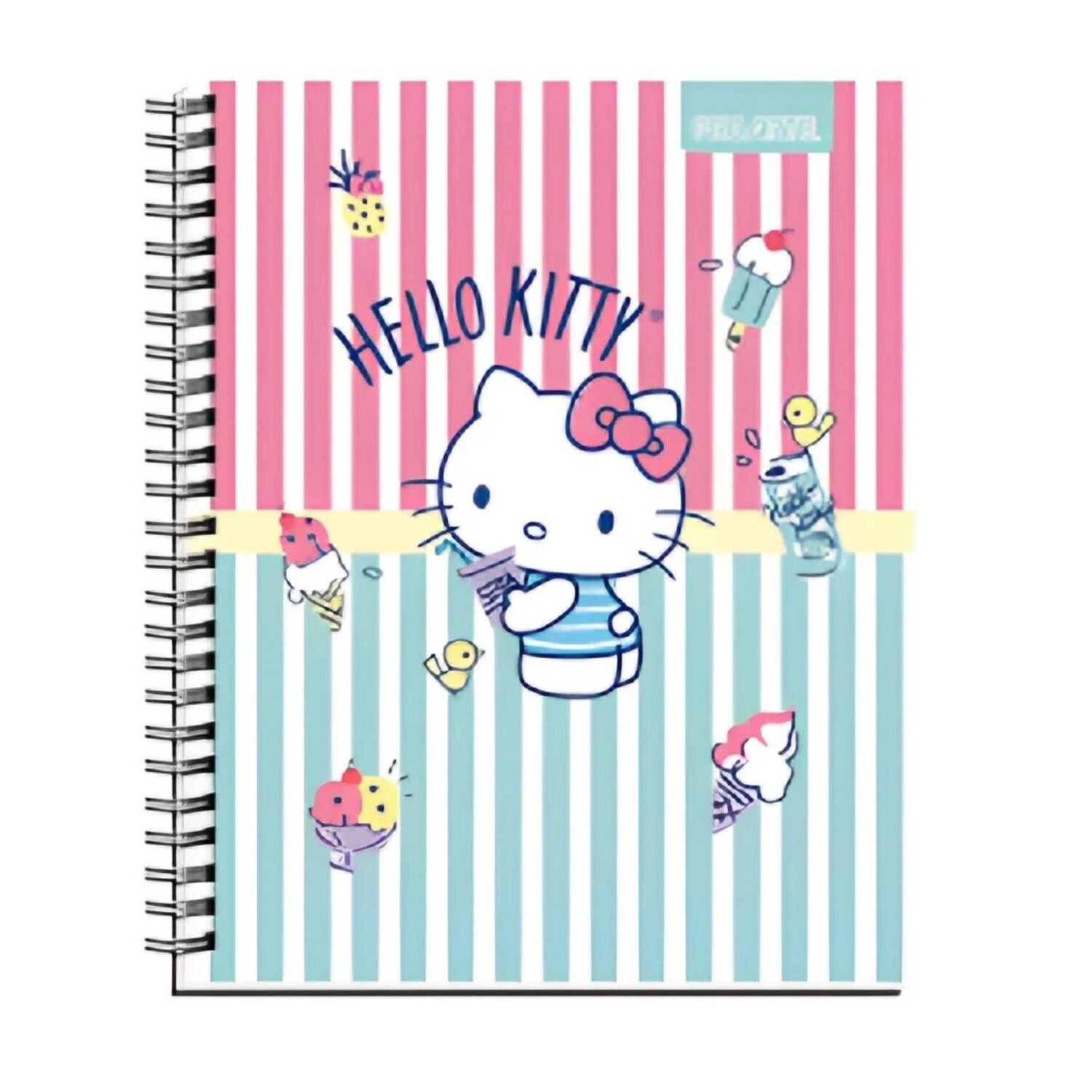 Pack De 10 Cuadernos Universitarios Hello Kitty Variado 100 Hojas image number 3.0