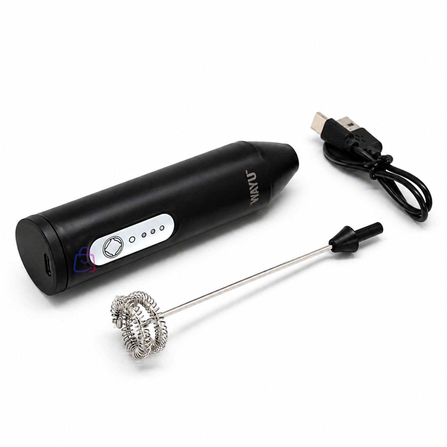 Espumador De Leche Wayu Recargable Usb-c - Ps image number 1.0