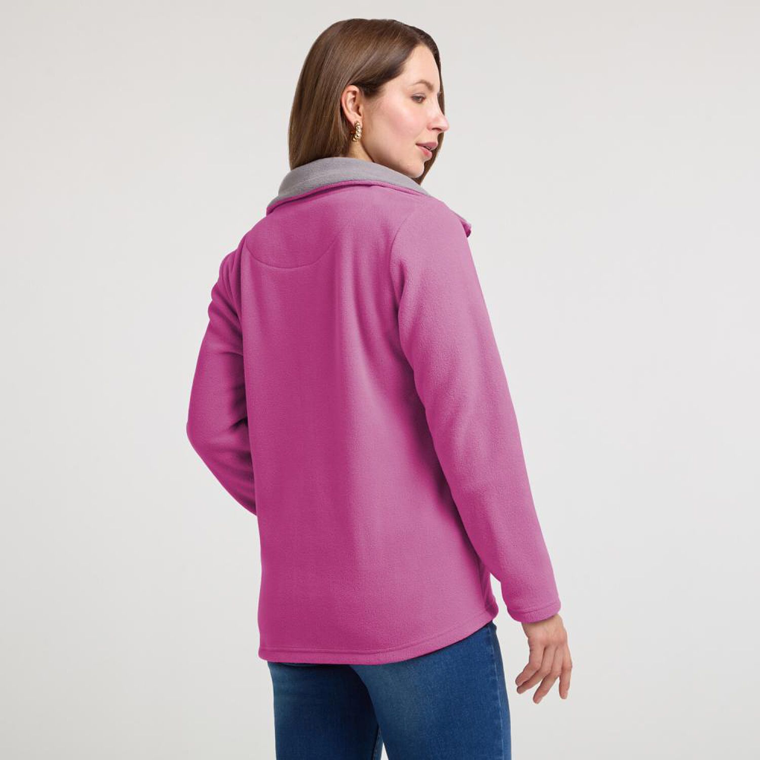 Poler&oacute;n Polar Regular Cuello Alto Mujer Geeps image number 1.0