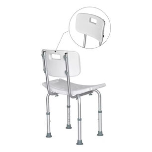 Silla Piso De Ducha Para Ba&ntilde;o Altura Ajustable Portatil 301a