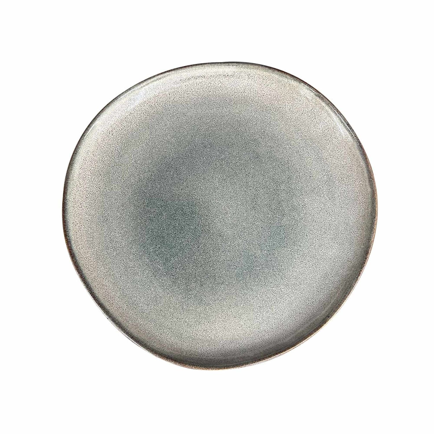Set 6 Platos Redondo Ceramica 27 Cm Gris Linea Laos image number 0.0