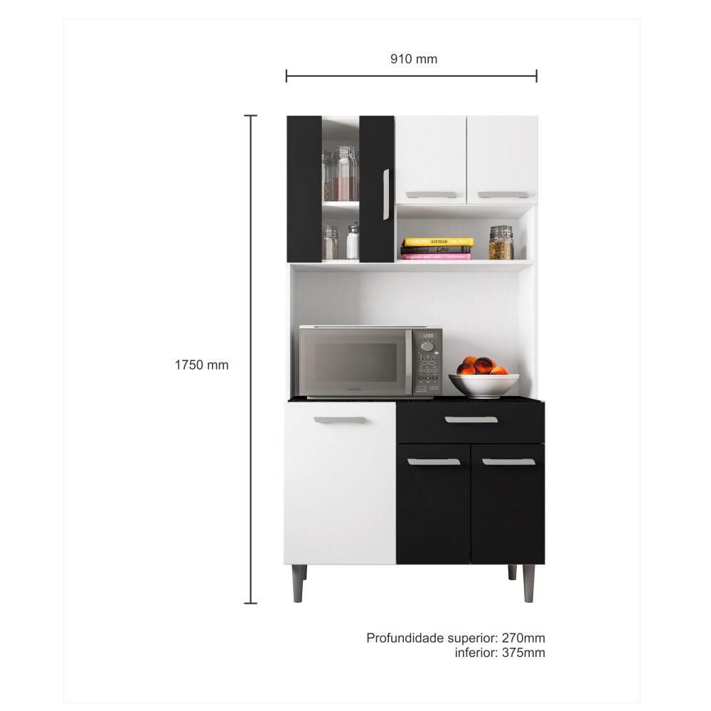 Mueble De Cocina Home Mobili Versace / 6 Puertas / 1 Cajon image number 1.0