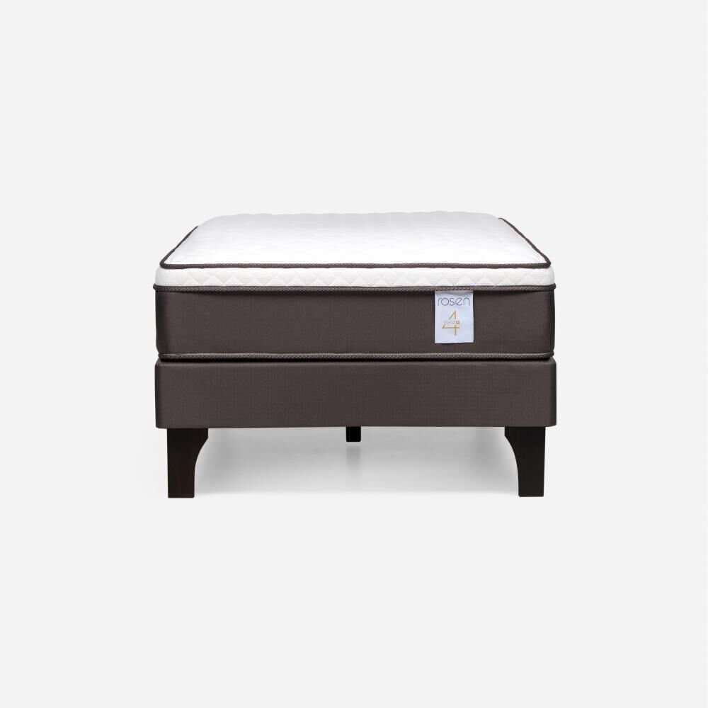 Cama Europea Rosen New Style 4 Plus / 1 Plaza / Base Normal image number 0.0
