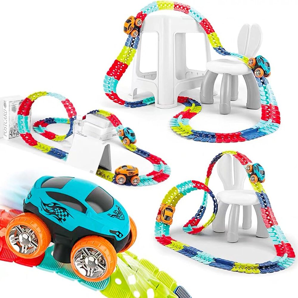 Autopista Magica Flexible Gravedad 0 92 Pcs Para Niños image number 0.0