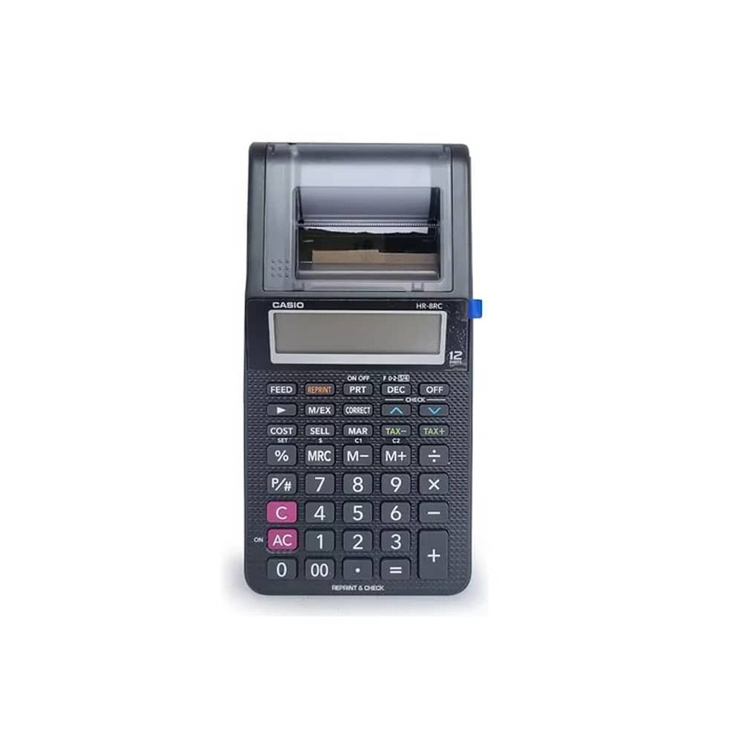 Calculadora 12 D&iacute;gitos Con Impresora Casio Hr-8rc image number 1.0