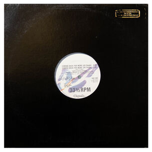 Jelly Bean - Coming Back For More | 12" Maxi Single Usado