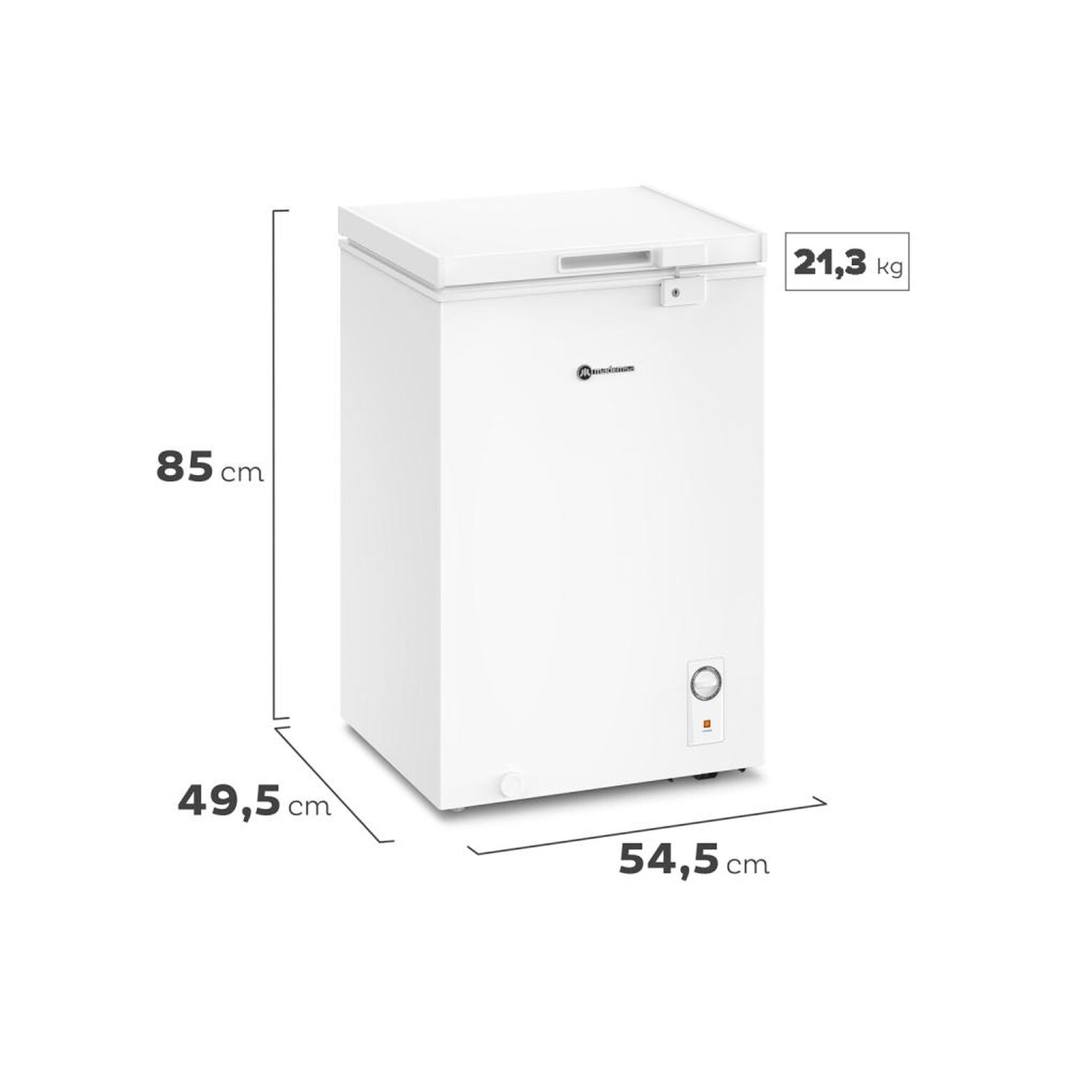 Freezer Horizontal Mademsa M100D / Fr&iacute;o Directo / 99 Litros / D image number 5.0