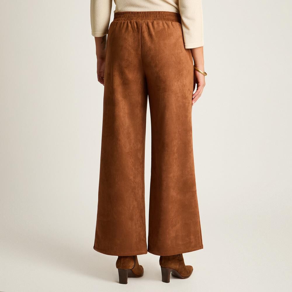 Pantal&oacute;n Tiro Medio Straight Mujer Lorenzo Di Pontti image number 2.0