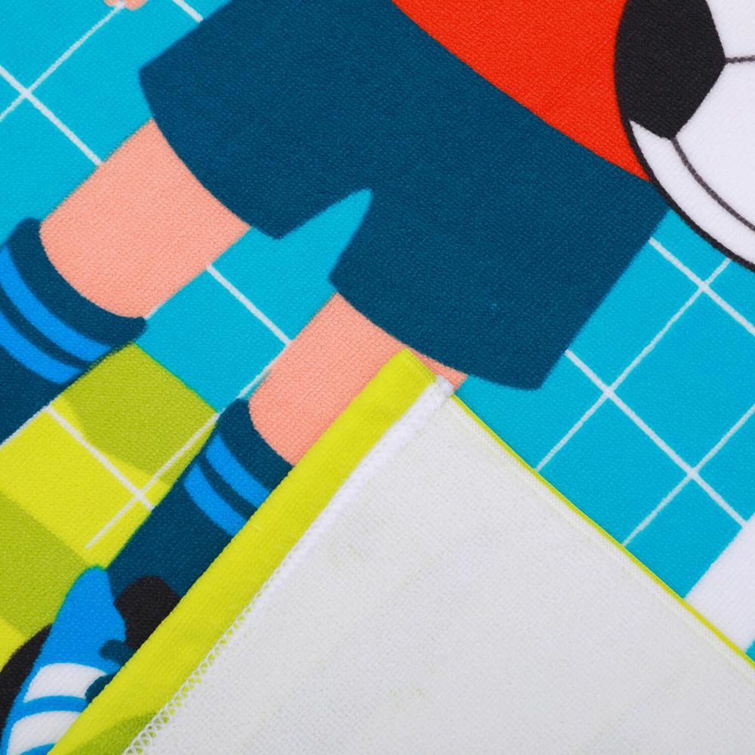 Toalla Playa Capucha Casaideal Kids Player / 60 X 120 Cm image number 4.0