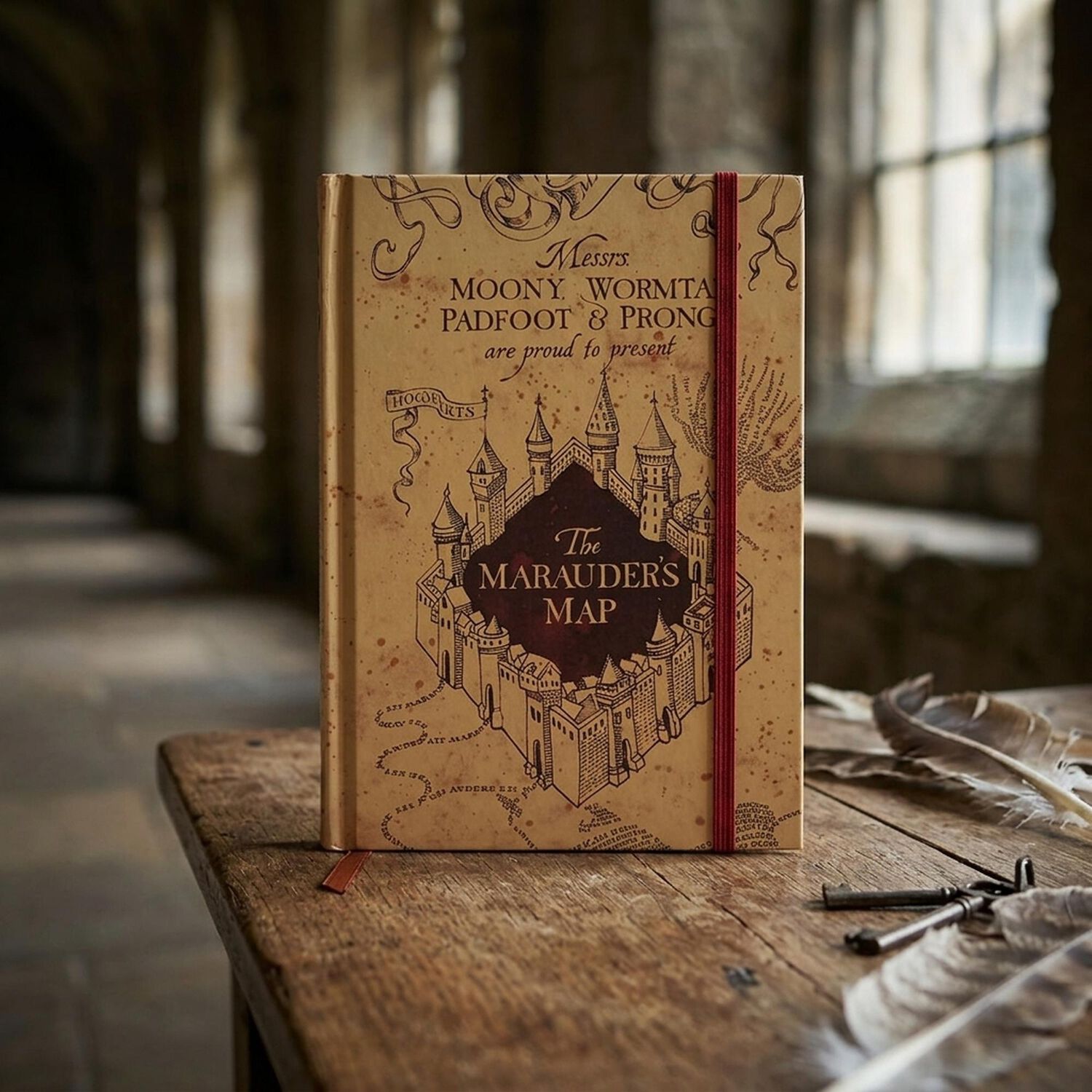 Libreta Agenda Harry Potter Mapa (the Marauders Map) image number 1.0