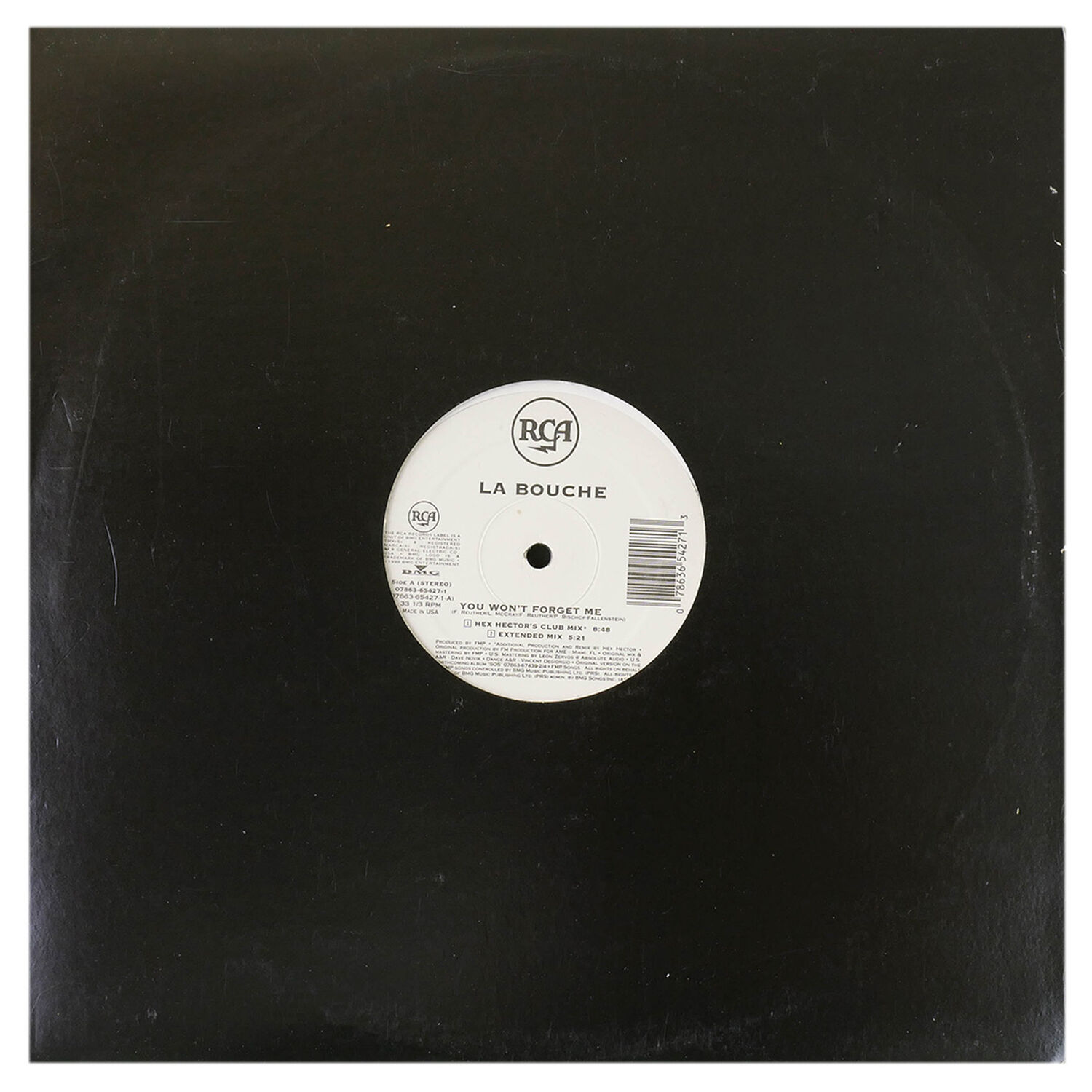 La Bouche - You Won't Forget Me | 12" Maxi Single Usado image number 0.0