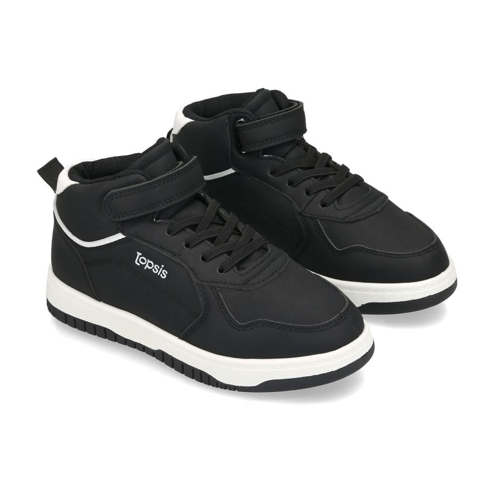 Zapatilla Infantil Niño Topsis Black image number 1.0