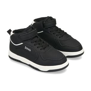 Zapatilla Infantil Ni&ntilde;o Topsis Black