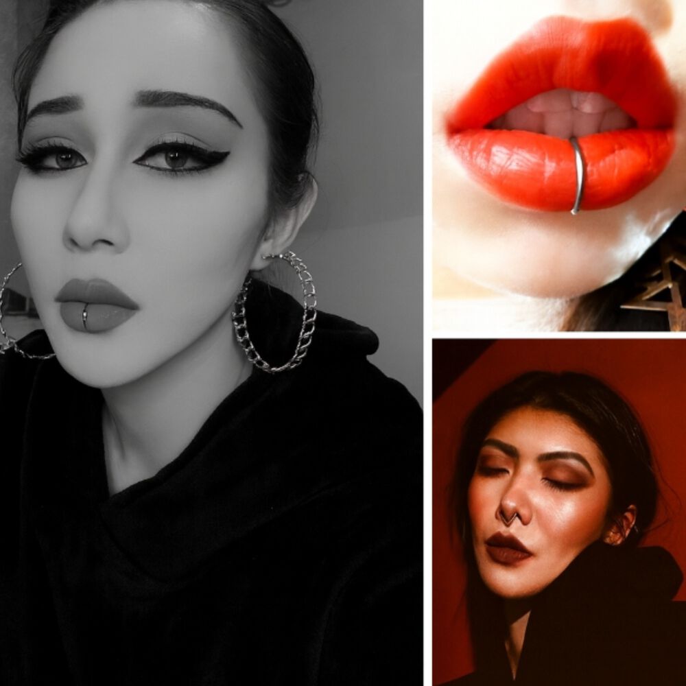 Anillo Aro Piercing De Labios Falso Sin Perforacion image number 3.0