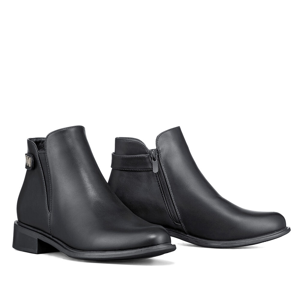 Botin Casual Mujer Eco Cuero Moda Vintage Formal Weide Zs63 image number 5.0