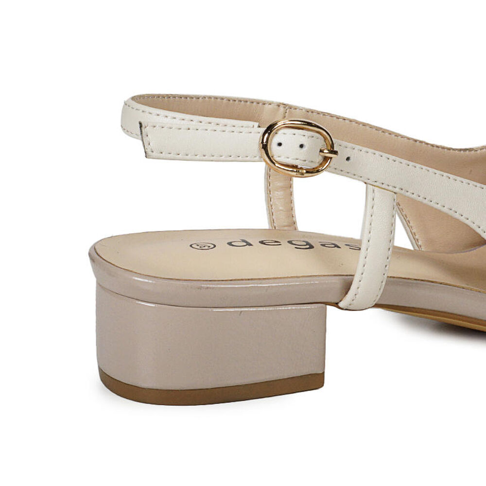 Zapato Cuero Dagmar Beige image number 5.0