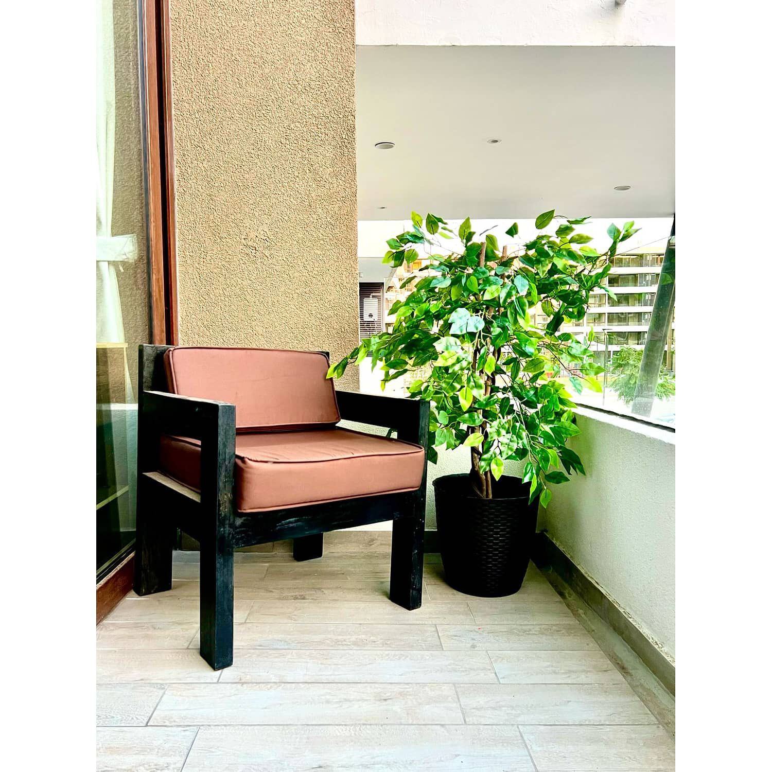 Planta Artificial Ficus Premium 120 Cm. 630 Hjs / Arbusto Real image number 4.0