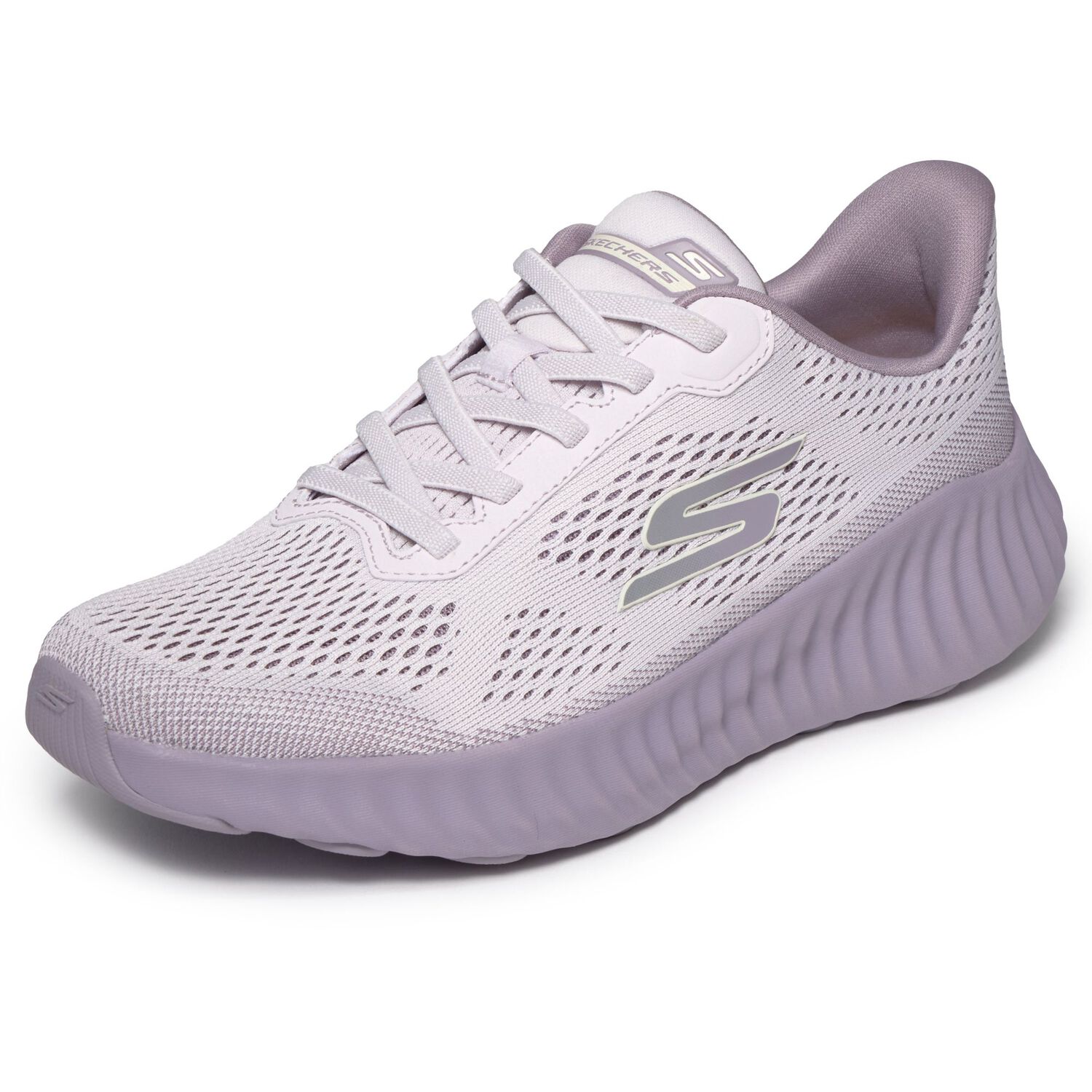 Zapatilla Skechers Go Run Now Mujer Morado image number 2.0