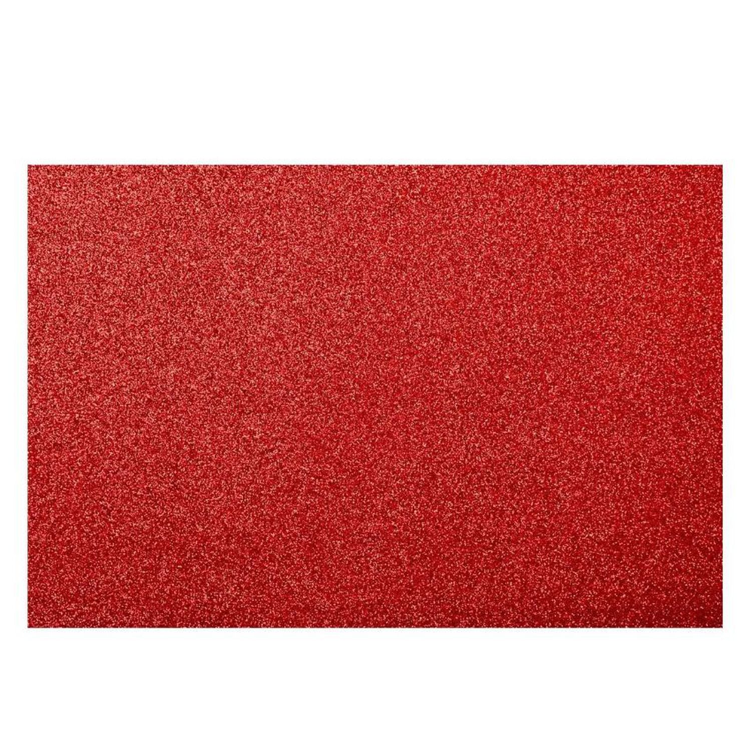 Goma Eva Glitter 40x60cm 2mm Roja Torre image number 0.0