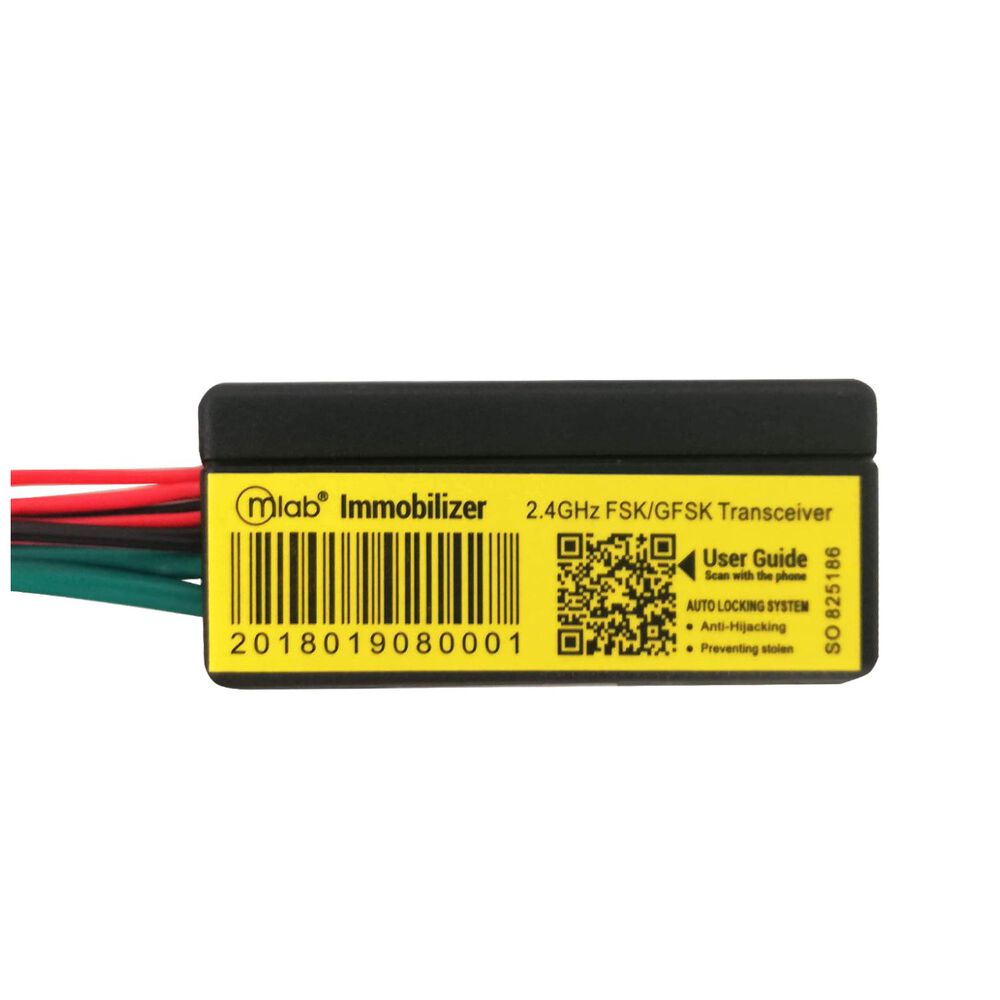 Inmovilizador Corta Corriente Para Automovil 2mts Negro 5433 Mlab image number 2.0