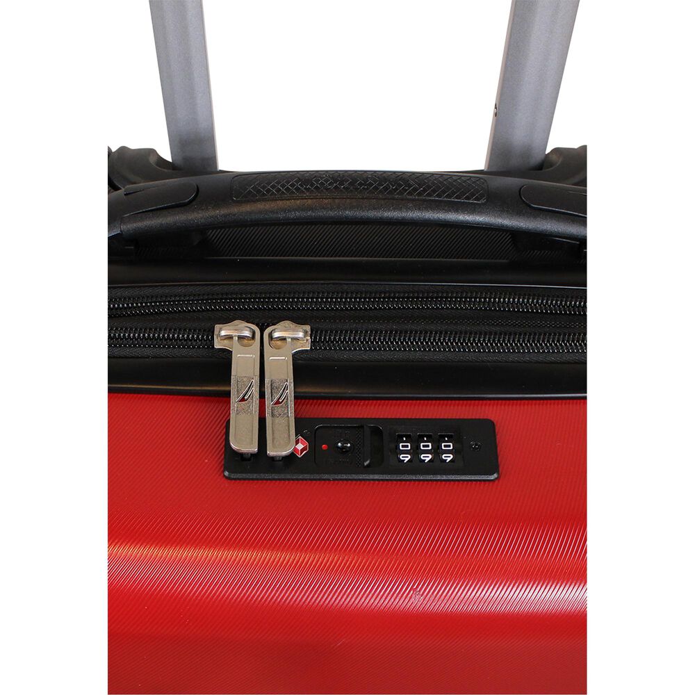 Set 3 Maletas Bora S+m+l Roja + Organizador Negro Nautica image number 6.0