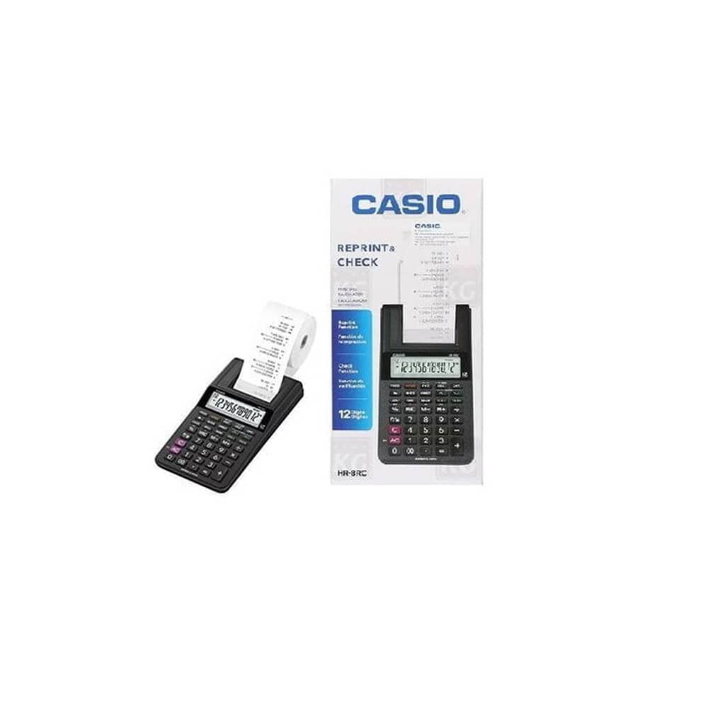 Calculadora 12 D&iacute;gitos Con Impresora Casio Hr-8rc image number 2.0