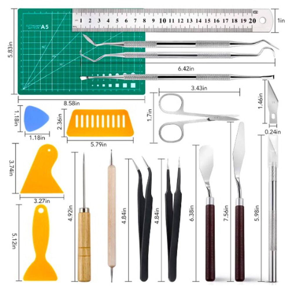 Base Mat Tapete De Corte Con 29 Accesorios image number 1.0