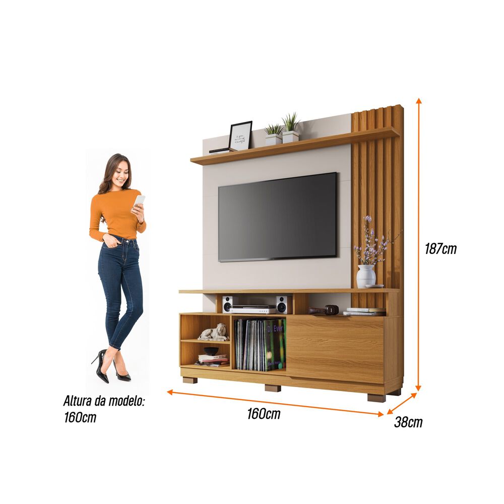 Home Tv Oslo 55" 160x187x38 Cm image number 2.0