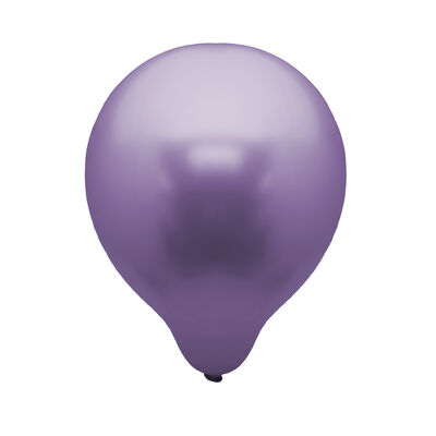 Globo Chrome N° 10 Morado 12 Un. Big Party