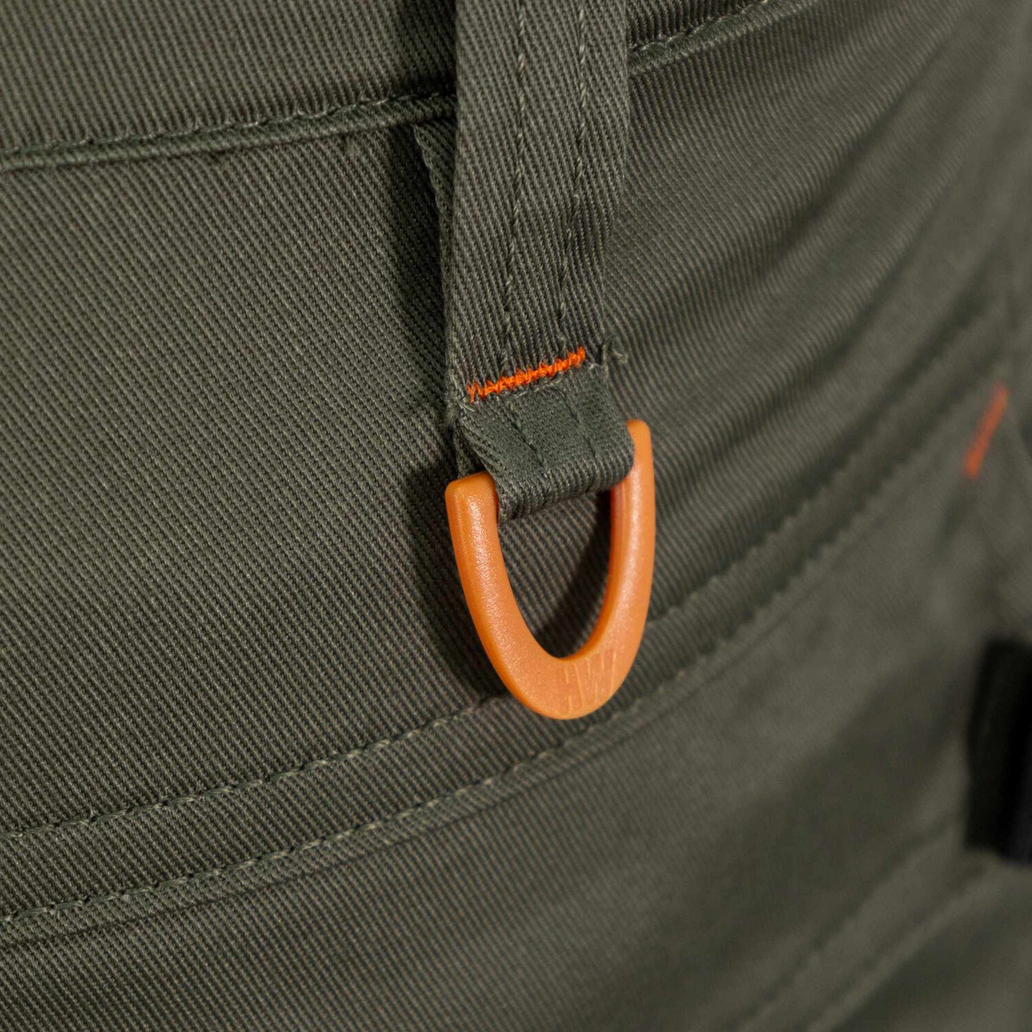 Pantal&oacute;n Cargo Hw Dakota Spandex Verde Oliva image number 8.0