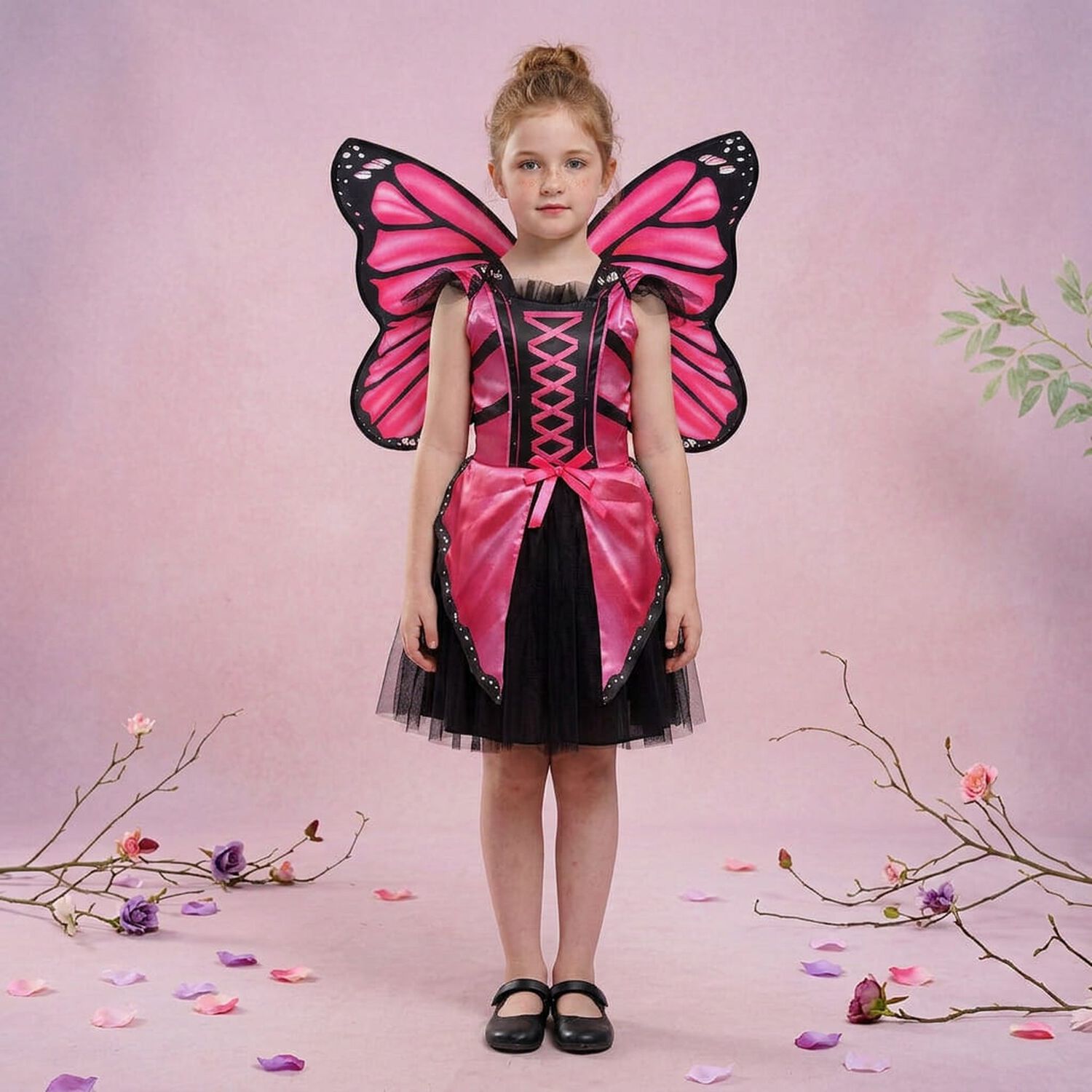 Disfraz Infantil Mariposa Rosada image number 0.0